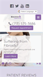 Mobile Screenshot of houstonfibroids.com